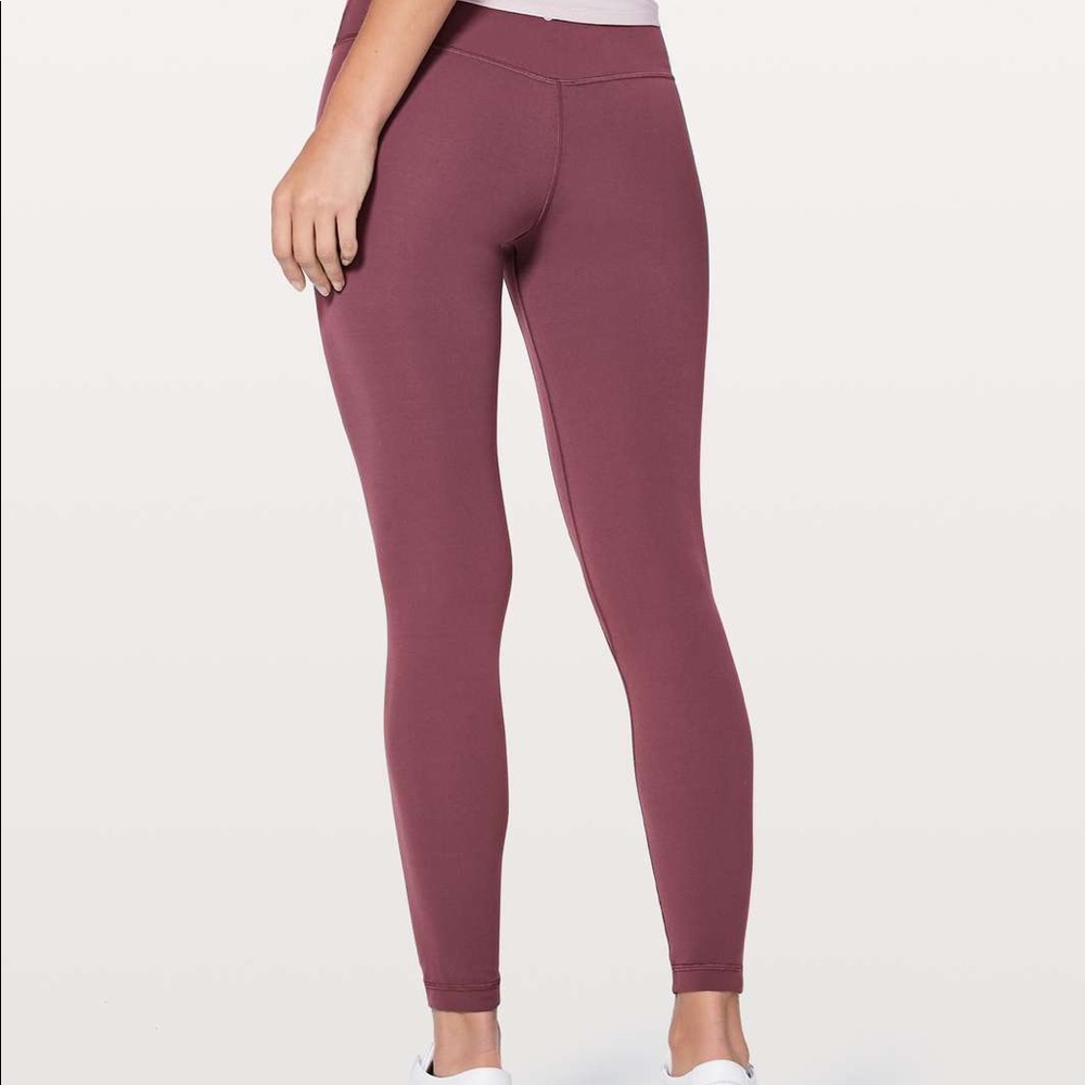 Lululemon Align Pant 25" So Merlot